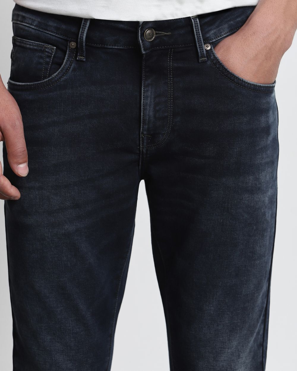 Tinted Skinny Fit Denim Deluxe Jeans