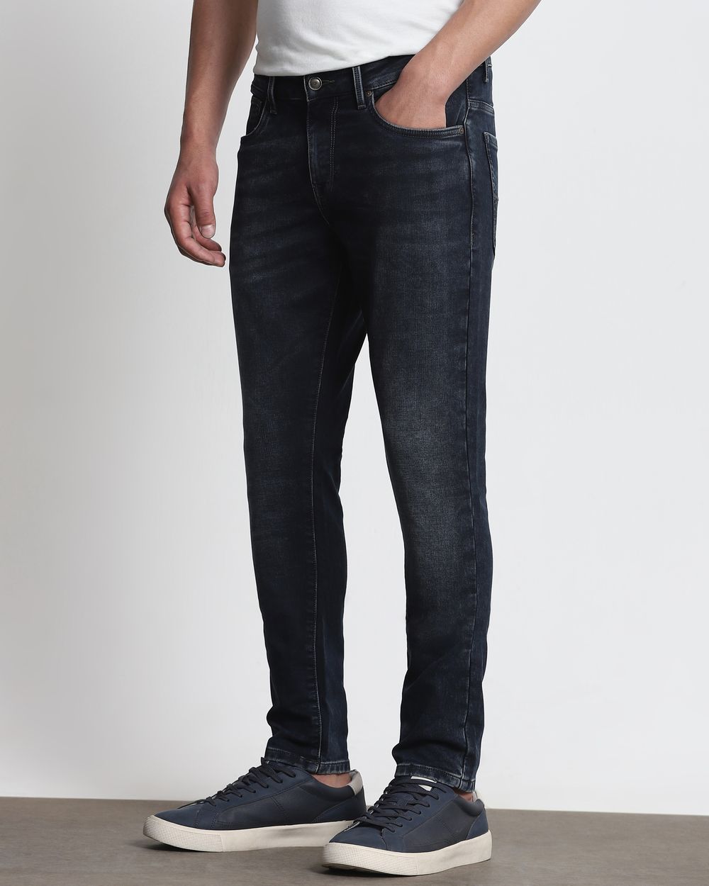 Tinted Skinny Fit Denim Deluxe Jeans