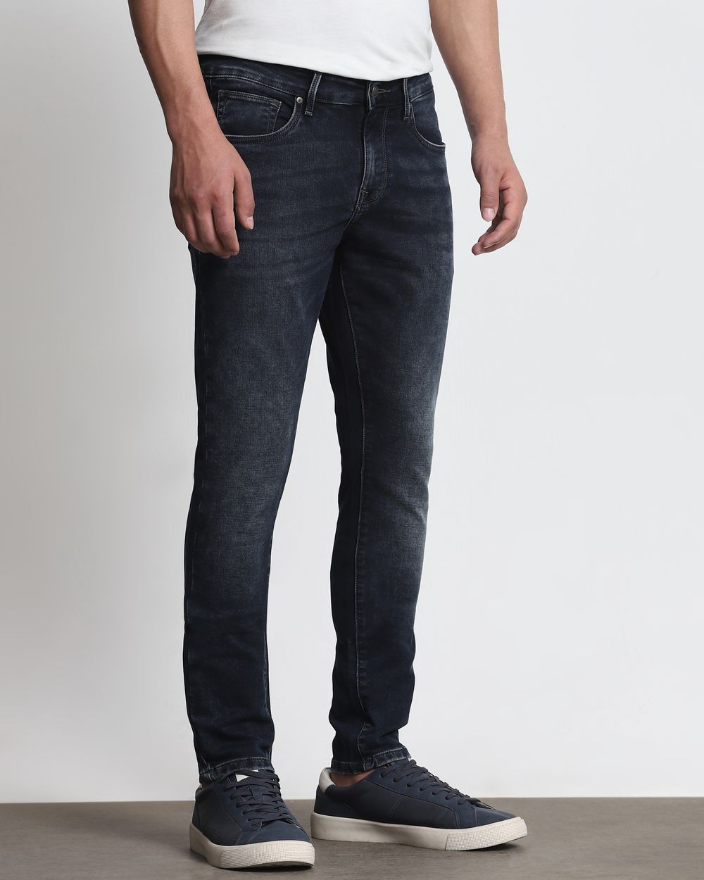 Tinted Skinny Fit Denim Deluxe Jeans