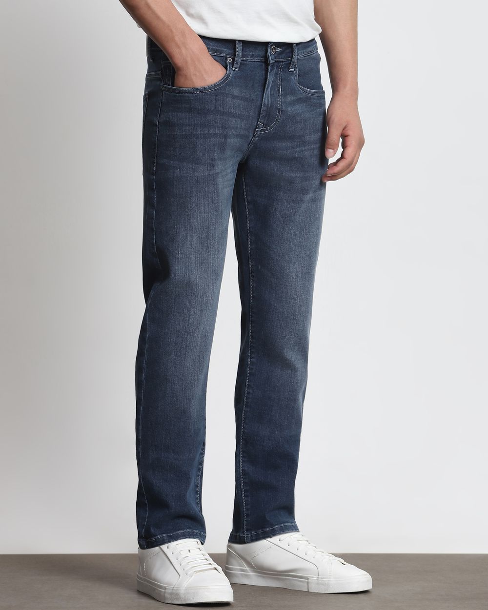 Blue Grey Super Slim Fit Originals Jeans