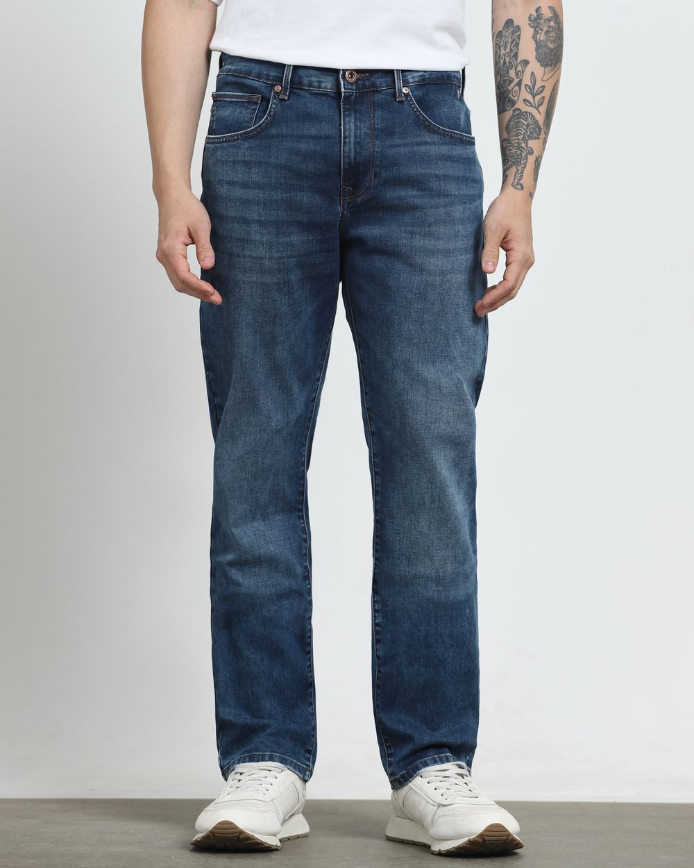 Tinted Relaxed Straight Fit Originals Jeans