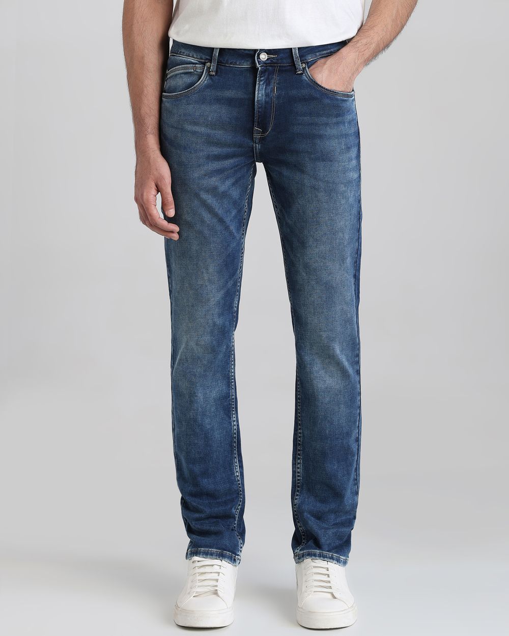Tinted Super Slim Fit Denim Deluxe Jeans