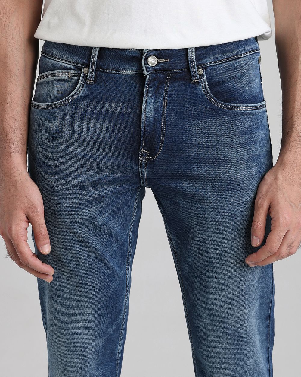 Tinted Super Slim Fit Denim Deluxe Jeans