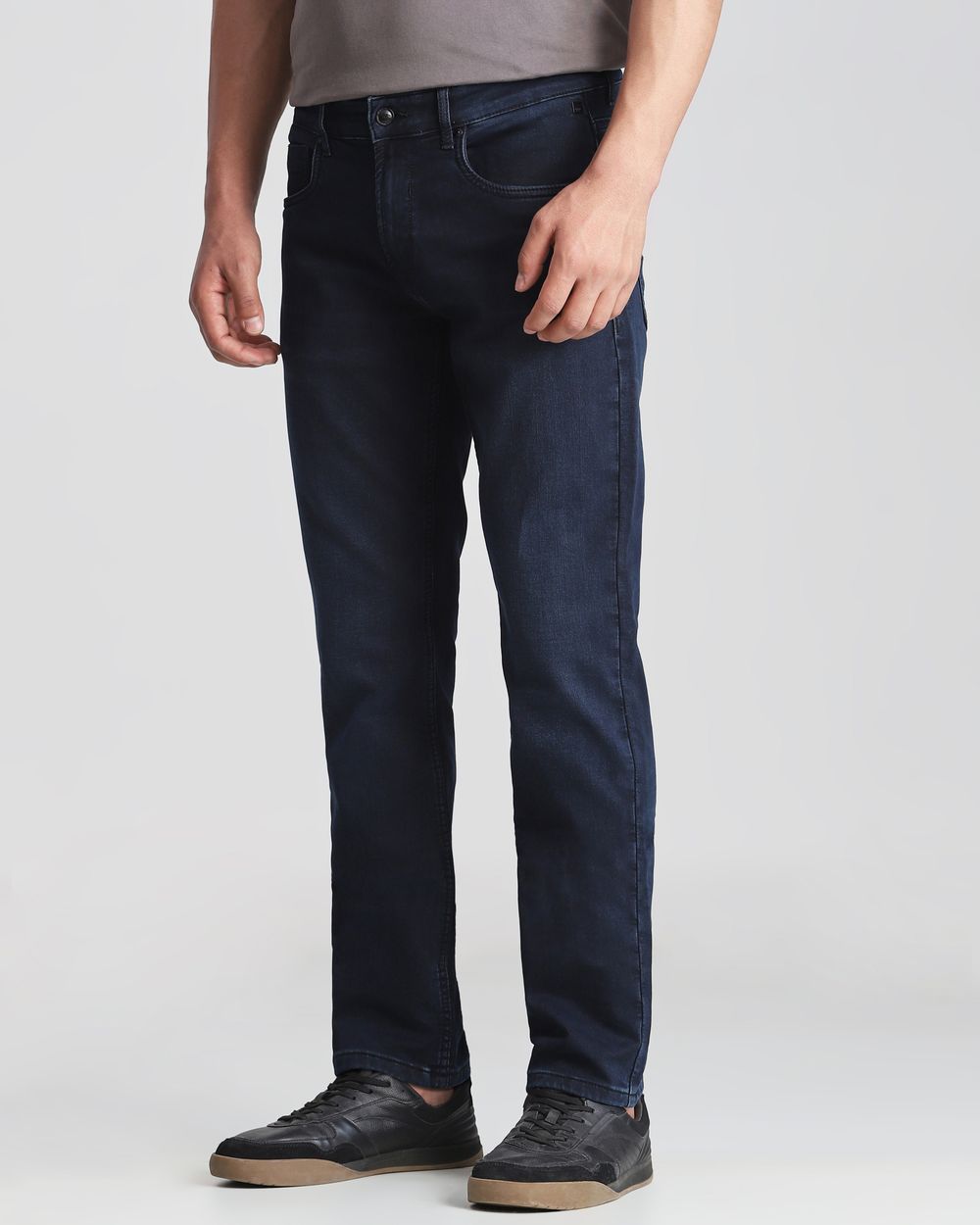 Tinted Straight Fit Denim Deluxe Jeans