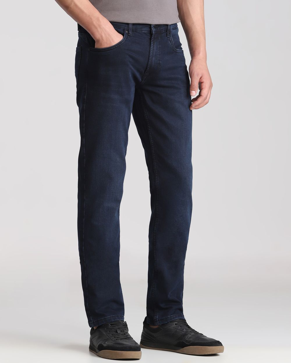 Tinted Straight Fit Denim Deluxe Jeans
