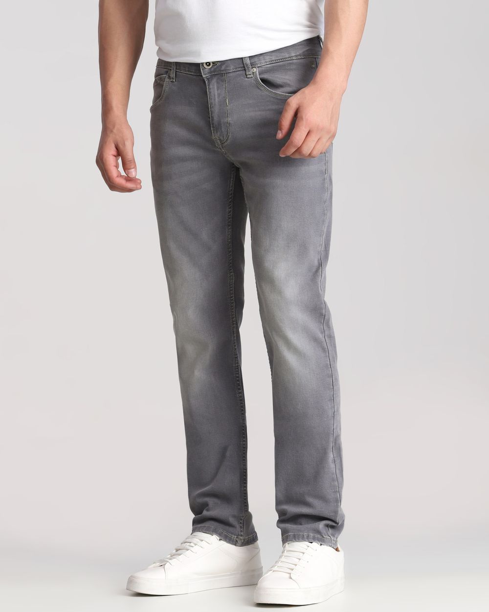 Grey Super Slim Fit Originals Jeans