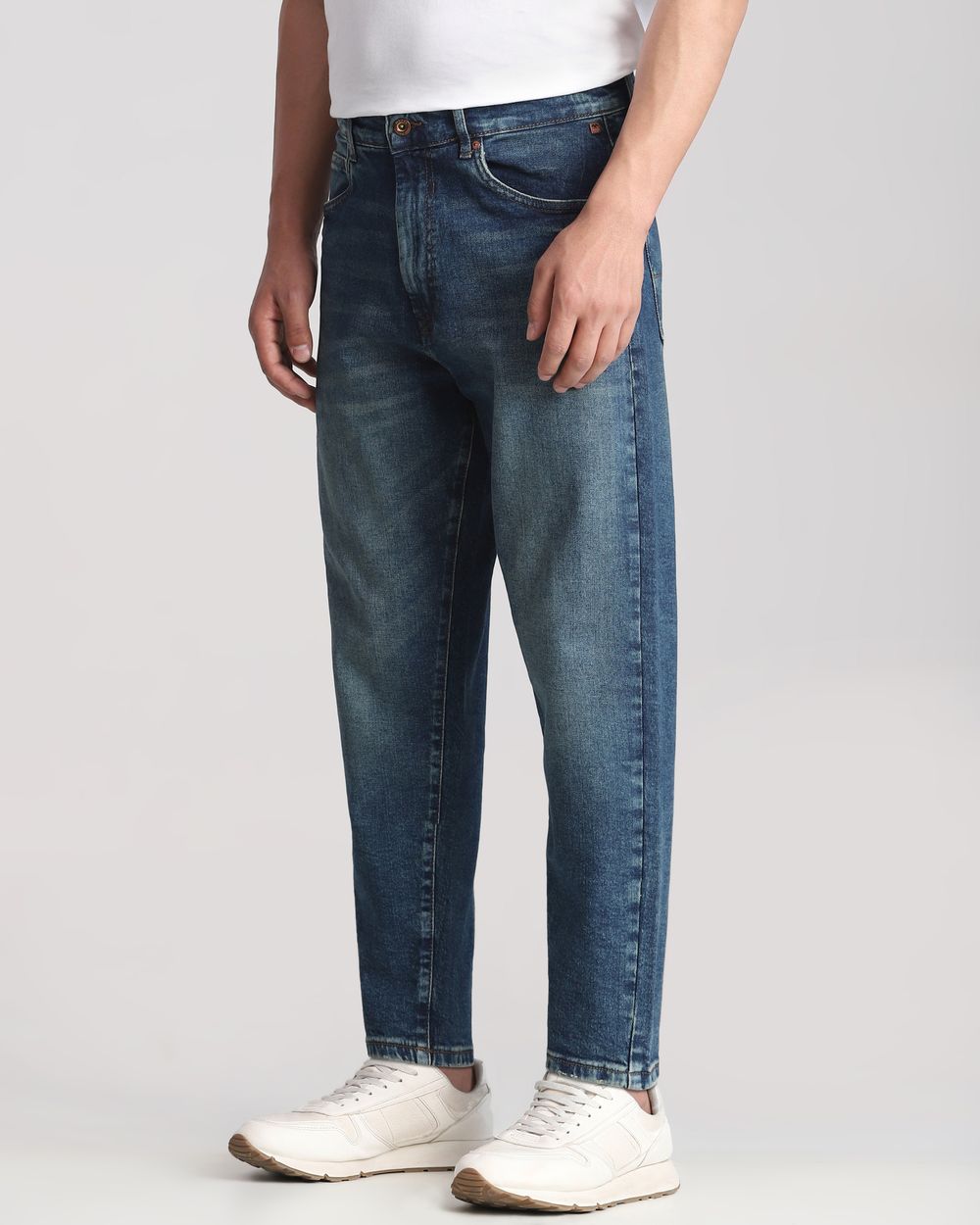 Tinted Loose Ankle Fit Originals Jeans