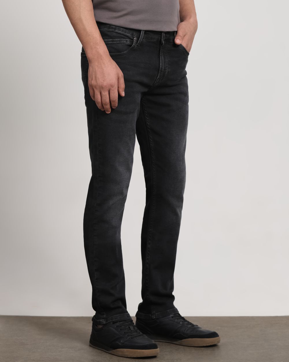 Charcoal Super Slim Fit Flyweight Jeans