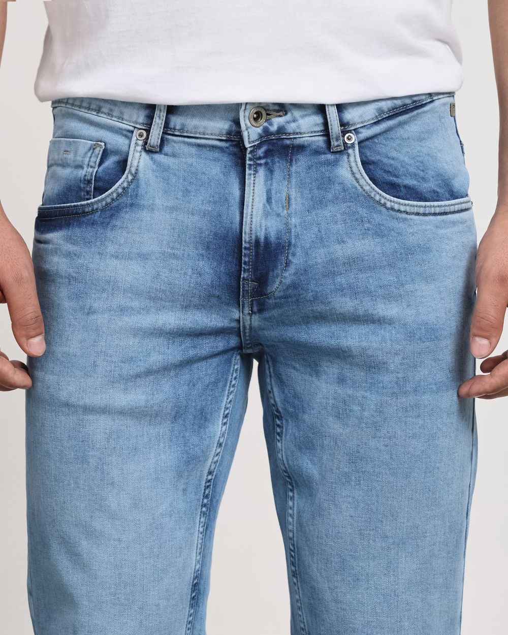 Light Blue Super Slim Fit Originals Jeans