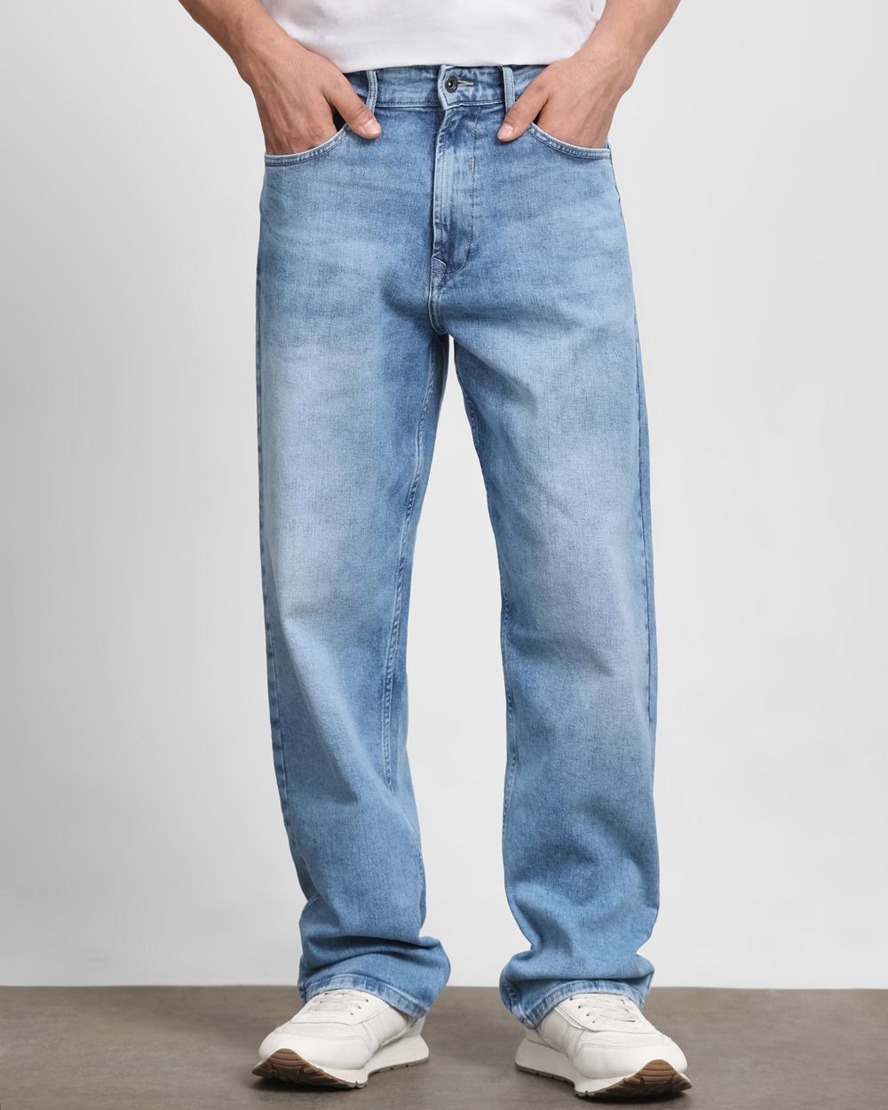 Light Blue Ultra Loose Fit Originals Jeans