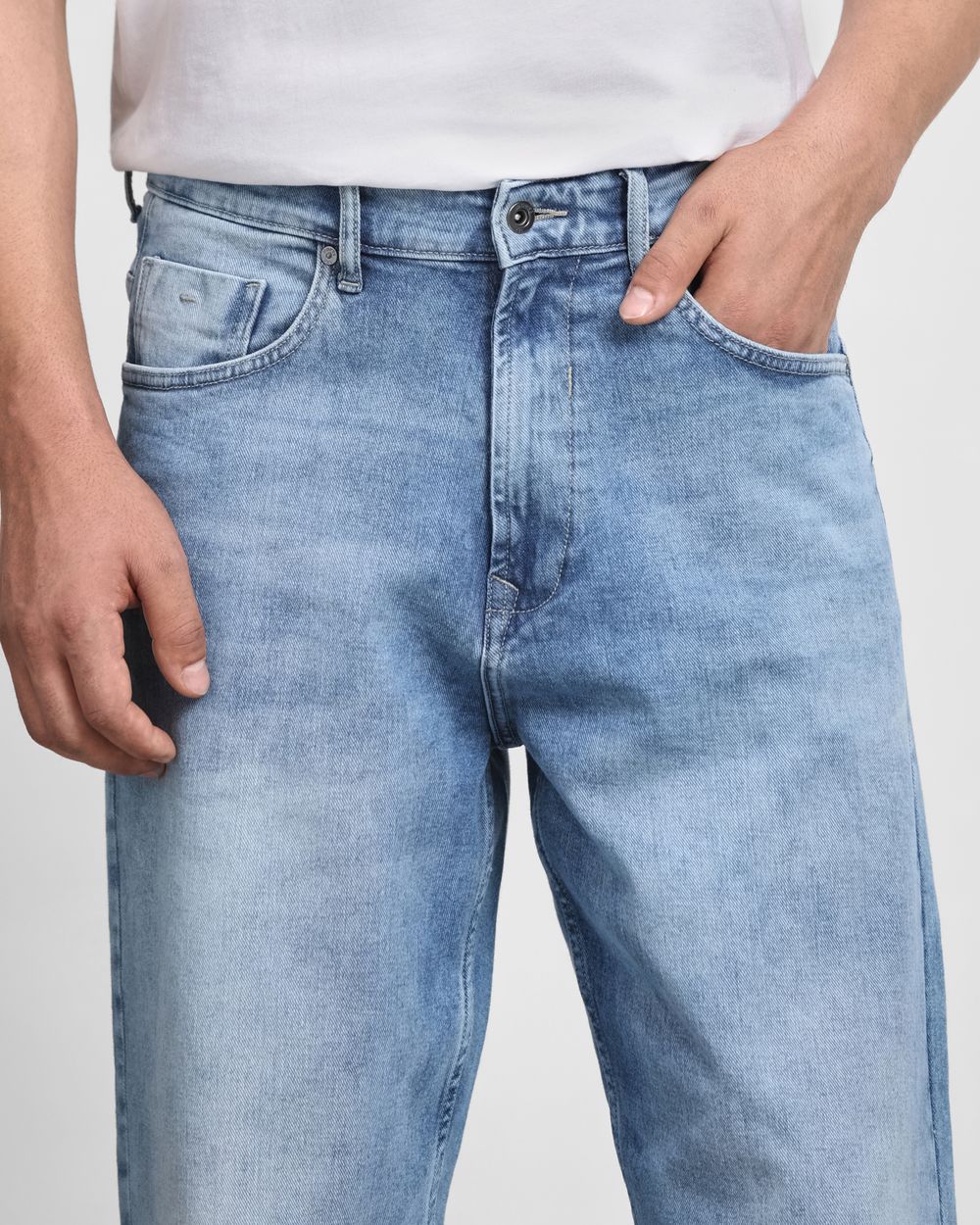 Light Blue Ultra Loose Fit Originals Jeans