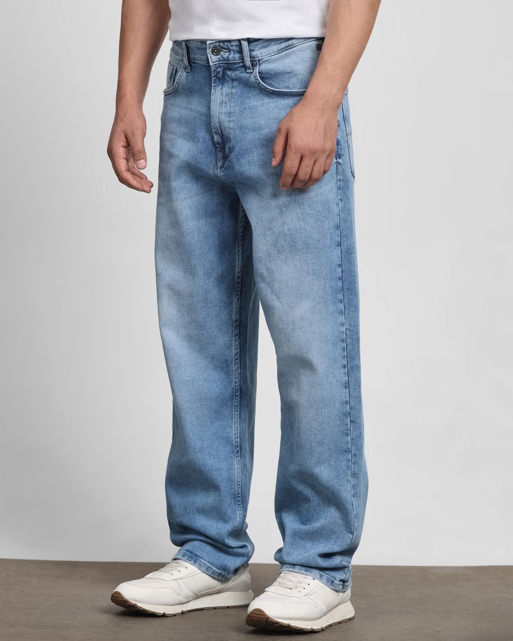 Light Blue Ultra Loose Fit Originals Jeans