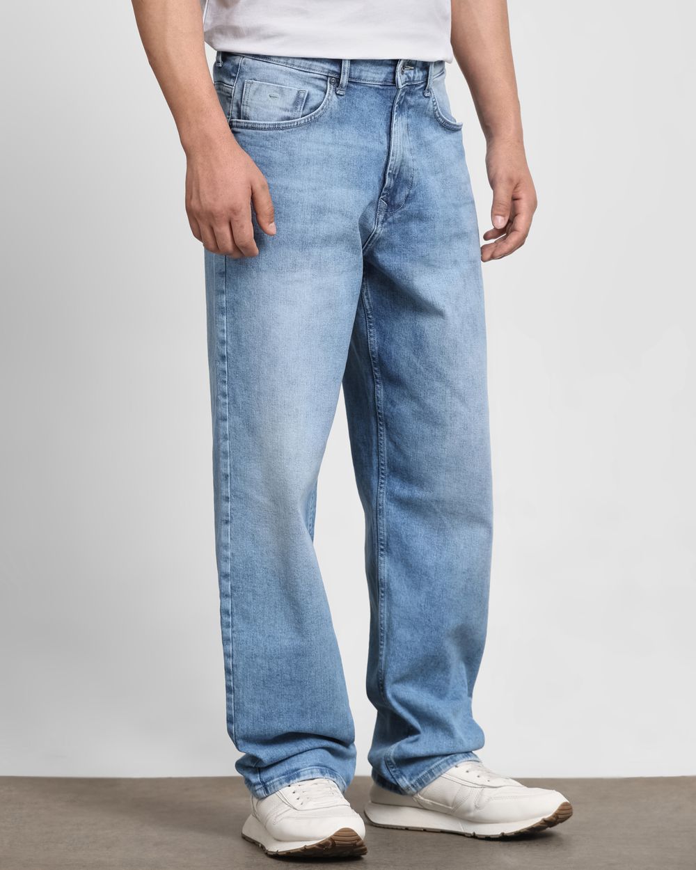 Light Blue Ultra Loose Fit Originals Jeans