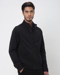 Black Lightweight Stretch Summer Jacket