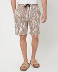 Light Khaki Athleisure Shorts