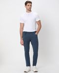 Blue Skinny Fit Superstretch Coloured Jeans
