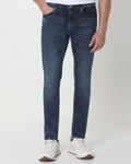 Blue Black Skinny Fit Originals Stretch Jeans