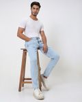 Light Blue Narrow Fit Originals Stretch Jeans