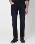 Deep Indigo Blue Super Slim Fit Originals Stretch Jeans