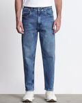 Mid Blue Relaxed Ankle Fit Originals Jeans