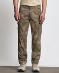Khaki Slim Fit Cotton Cargo