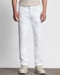 White Super Slim Fit Denim Deluxe Jeans