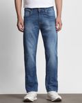 Mid Blue Relaxed Straight Fit Originals Jeans
