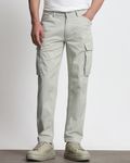 Sage Slim Fit Cotton Cargo