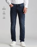 Blue Black Super Slim Fit Flyweight Jeans