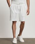 White Knitted Shorts