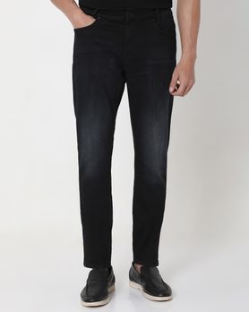 Black Skinny Fit Denim Deluxe Stretch Jeans