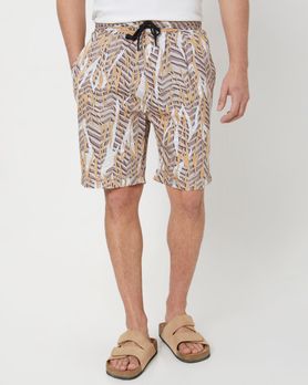 Light Khaki Athleisure Shorts