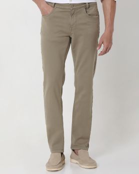 Light Olive Super Slim Fit Superstretch Coloured Jeans
