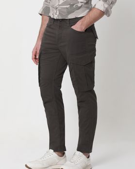 Olive Slim Fit Cargo