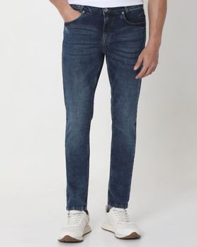 Blue Black Skinny Fit Originals Stretch Jeans