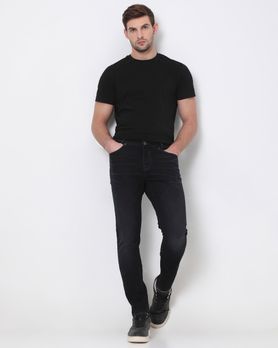 Black Skinny Fit Originals Stretch Jeans