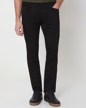 Jet Black Super Slim Fit Originals Stretch Jeans