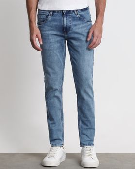 Mid Blue Ankle Length Originals Jeans