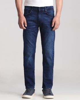 Deep Indigo Blue Straight Fit Originals Jeans