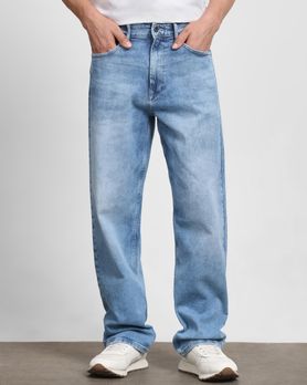 Light Blue Ultra Loose Fit Originals Jeans