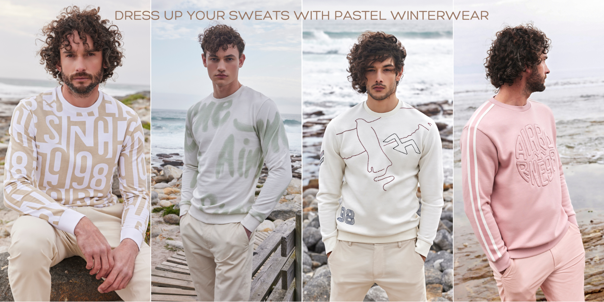 Dress up your sweats with Pastel Winterwear