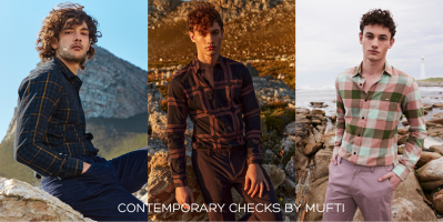Contemporary Check Shirts by Mufti